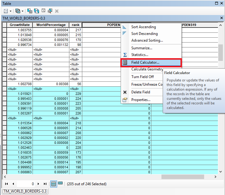 How to create population maps in ArcMap